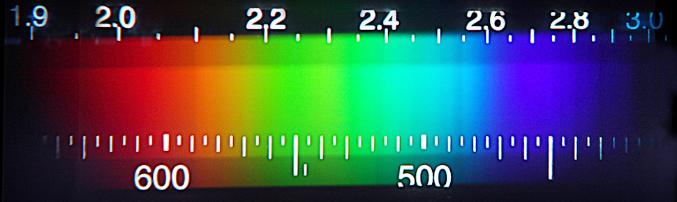 Espectro Visible de la Luz Solar